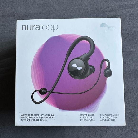 Nura NuraLoop Earbuds Wirless Bluetooth - Picture 3 of 7